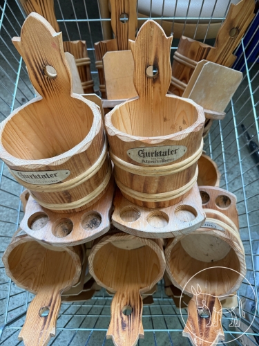 68 - Holz-Bottich Konvolut