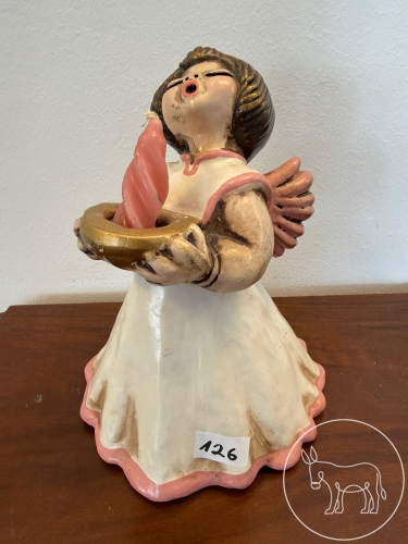 126 - Bozener Engel weiß/rosa