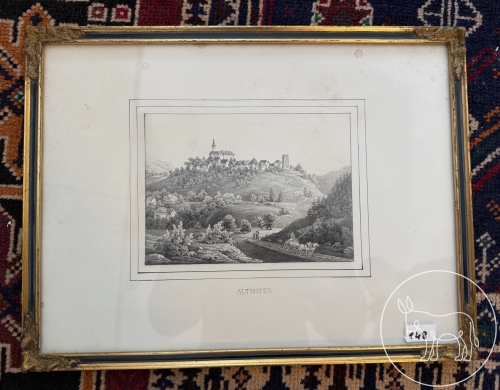 Bild 148 - Kupferstich bezeichnet