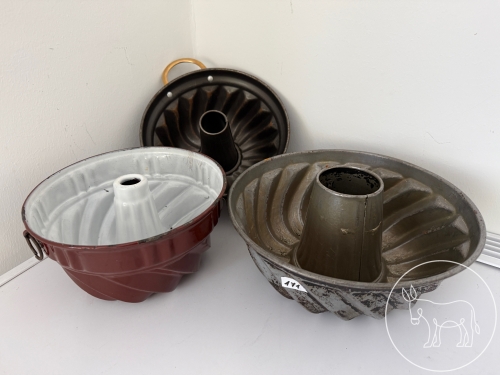 Bild 171 - 3 Gugelhupf-Formen