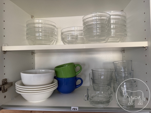 Bild 184 - Gläser und Schalen Konvolut