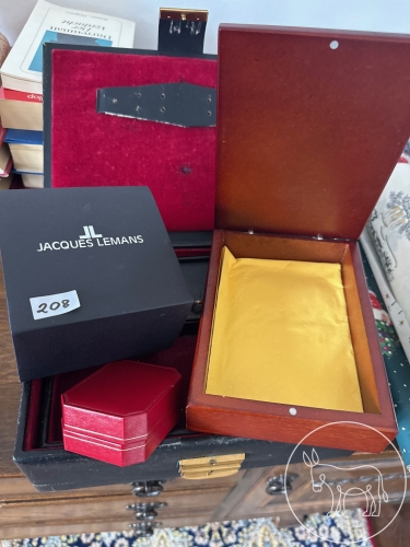 208 - Schmuckkästchen Konvolut