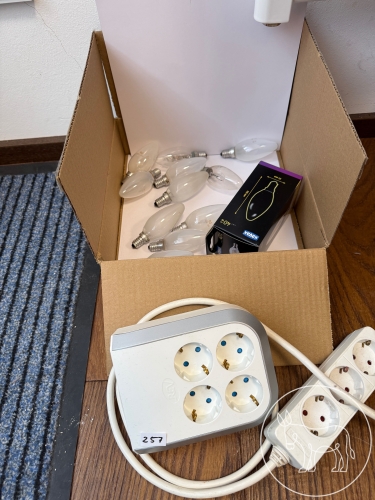 Bild 257 - Glühbirnen und Mehrfachstecker