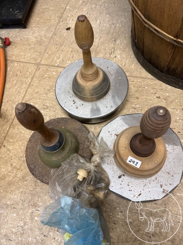 Bild 293 - 3 Eisstöcke inkl. Stoppel