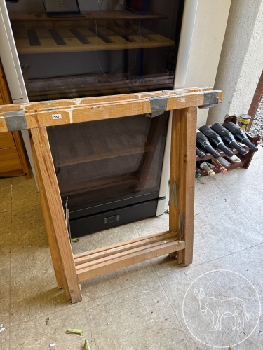 Bild 312 - 2 Sattelböcke