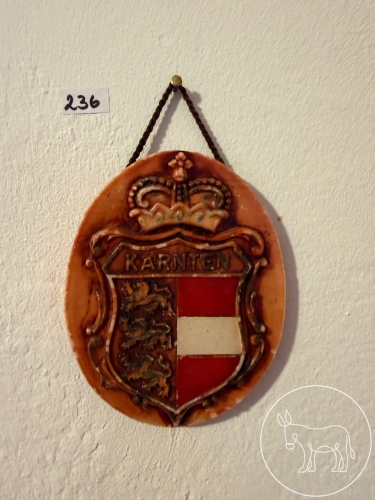 Bild 236 - Wachsbild Kärntner Wappen