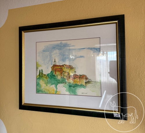 Bild 317 - Aquarell signiert, datiert