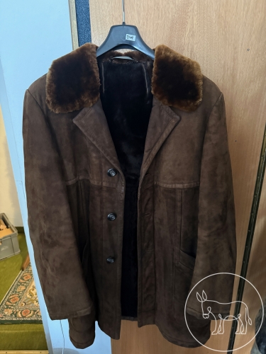 Bild 349 - Herren Leder-Kurzmantel