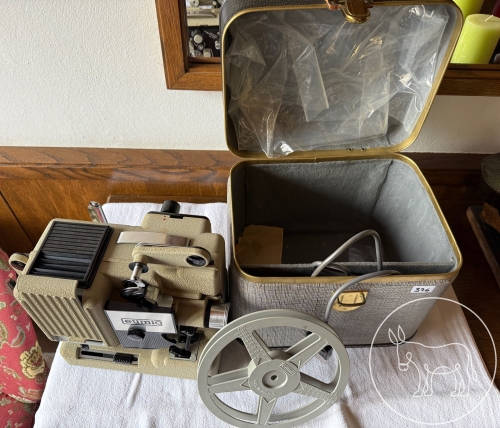 376 - Antiker Film-Utensilien