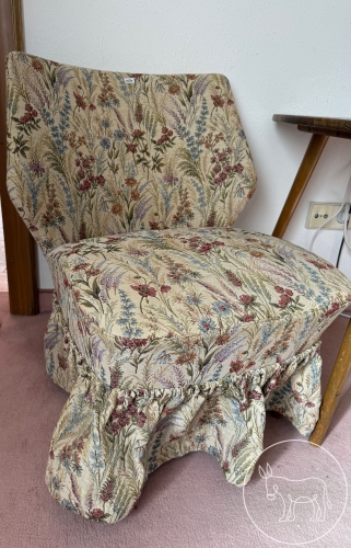 Bild 454 - 2 florale Polstersessel