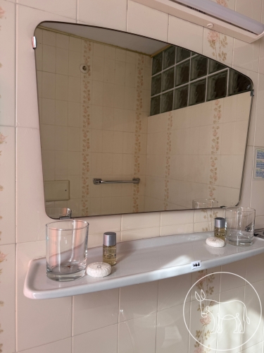 Bild 462 - Spiegel und Keramik-Ablage