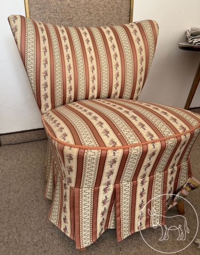 471 - floraler Polstersessel