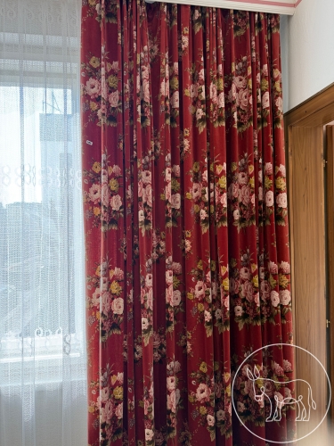 488 - Vorhänge Konvolut