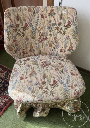 Bild 495 - 2 florale Polstersessel