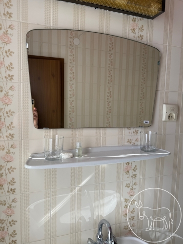 Bild 504 - Spiegel mit Keramik-Ablage