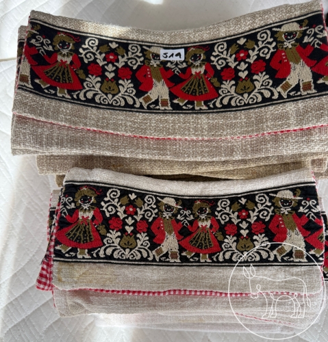 Bild 519 - rustikale Gedeckhüllen Leinen