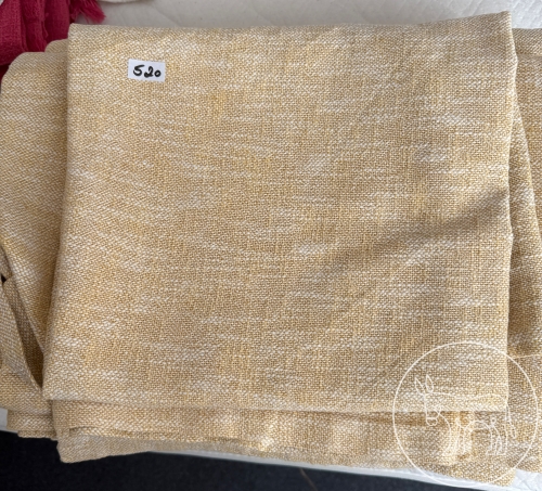 Bild 520 - Tischwäsche Konvolut gelb