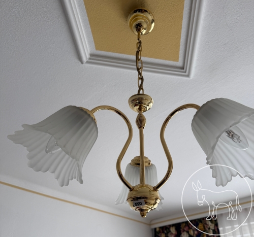 Bild 550 - Deckenluster mit 3 Schirmen