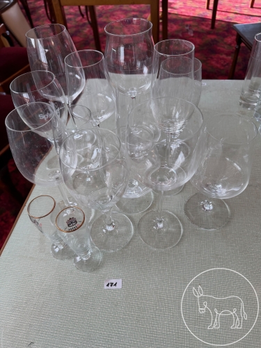 Bild 171 - Stielgläser - Konvolut