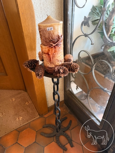 Bild 215 - Kerzenständer Messing