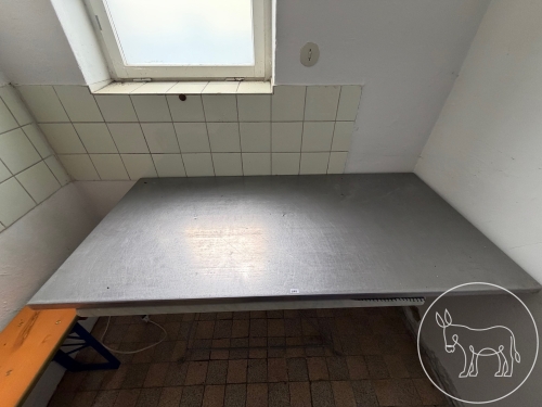 252 - Metalltischplatte