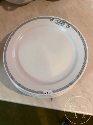 Bild 290 - Lilienporcelanteller