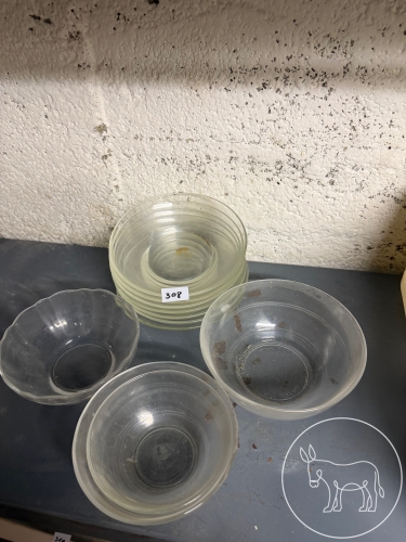 Bild 308 - Glasschalen - Konvolut