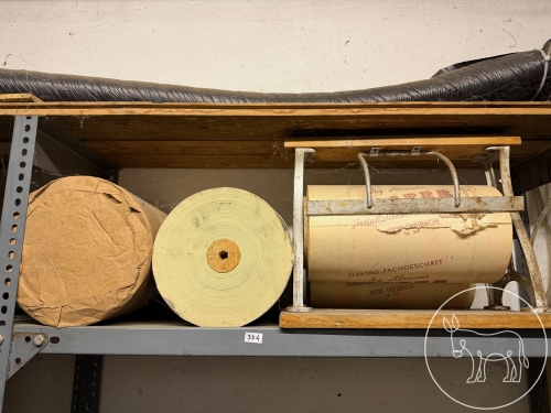 Bild 334 - alte Papierrolle
