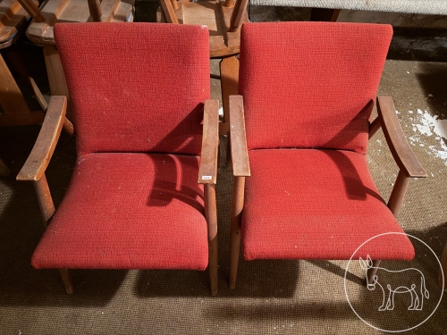 Bild 354 - 2 Holzstühle