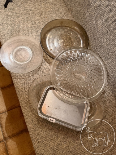 Bild 390 - Glasteller - Konvolut