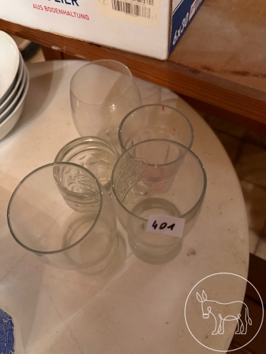 Bild 401 - Gläser - Konvolut