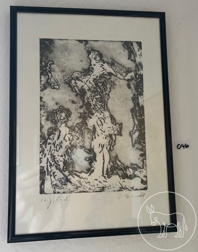 Bild 046 - Orig. Radierung, signiert