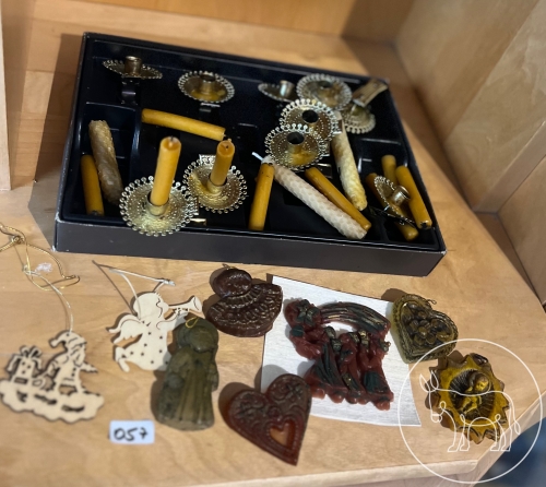 Bild 057- Wachsdeko Konvolut