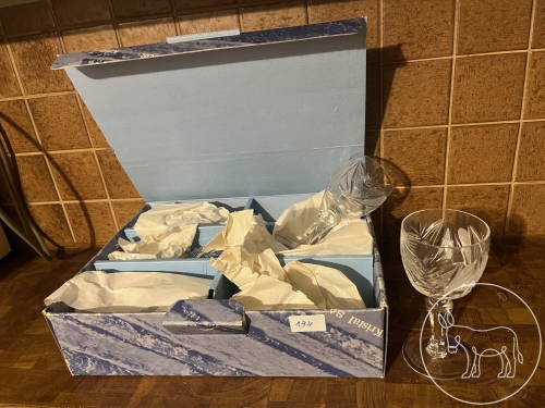 Bild 194 - 6 Kristallglaskelche