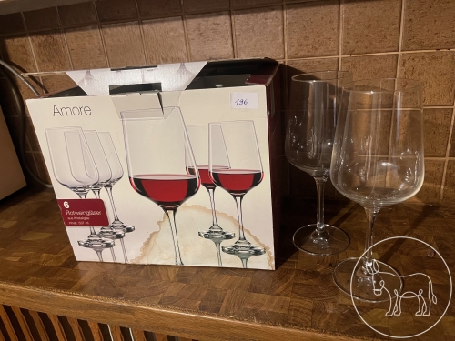 Bild 196 - 6 Rotweingläser