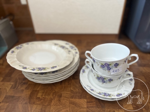 Bild 203 - Geschirr-Konvolut