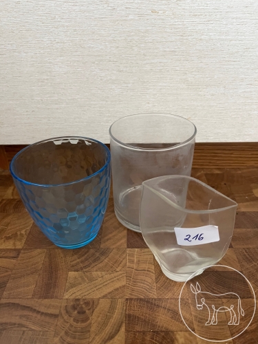 Bild 216 - Gläser-Konvolut