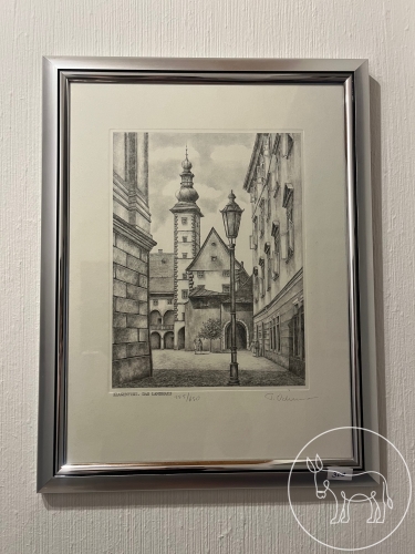 Bild 300 - Druck, signiert