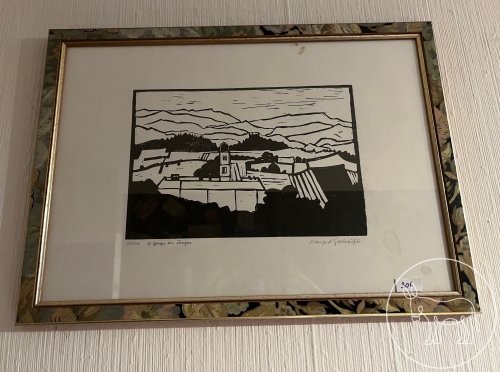 Bild 306 - Druck, signiert