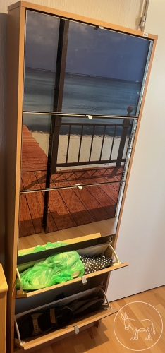 Bild 333 - Holz - Schuhschrank