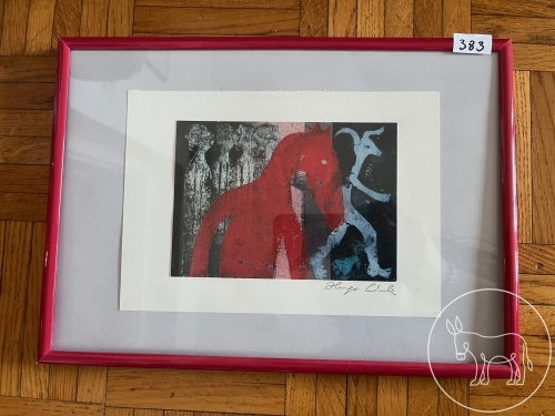 Bild 383 - Mischtechnik, Hugo Wulz