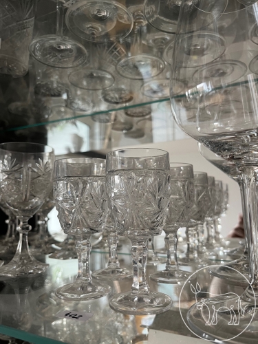 Bild 402 - Kristalglas Kelche/Weingläser