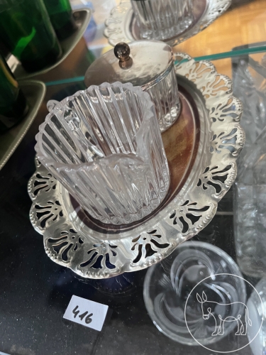 Bild 416 - Glaskanne mit Zuckerbehälter