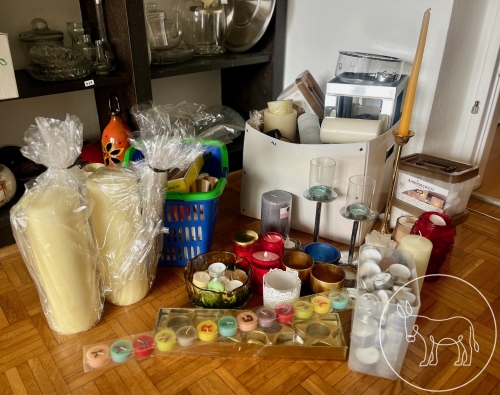 Bild 462 - Kerzen-Konvolut