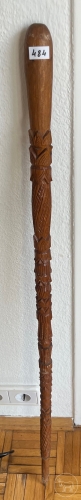 Bild 484 - Handgeschnitzter Gehstock