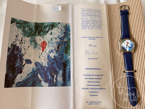 Bild 73 - Max Weiler Sammler-Uhr