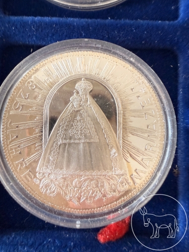 89 - 500 Schilling Silbermünze