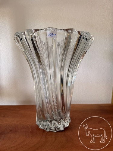 034 - Vintage Kristallvase