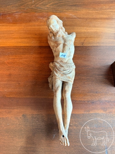 148 - Holzgeschnitzte Christusfigur