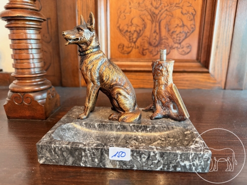 150 - Art Deco Bronze Anzünder